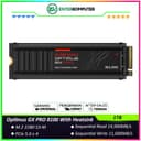 Sandisk Optimus GX PRO 8100 NVMe SSD 1TB With Heatsink M.2 2280 S3-M PCIe 5.0 x4 - SDSP82100TAH - R 14900MB/s & W 11000MB/s - foto 1