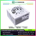 1STPLAYER NGDP ATX 3.1 1000W WHITE HA-1000BA4 80+ Gold Certified - Full Modular - ATX3.1 and PCIe 5.1 Ready - Embossed Cable - 10 Years Warranty Replacement - foto 1