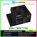 LIAN LI EDGE GOLD V2 850W BLACK with L-Shape Design - Fully Modular - 80+ Gold Certified - Cybenetics ATX 3.1 - PCIE 5.1 Ready - 10 Years Warranty Replacement - foto 1