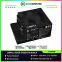 LIAN LI EDGE GOLD V2 1000W BLACK with L-Shape Design - Fully Modular - 80+ Gold Certified - Built-in USB HUB V2 - Cybenetics ATX 3.1 - PCIE 5.1 Ready - 10 Years Warranty Replacement - foto 1