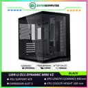 LIAN LI O11 DYNAMIC MINI V2 BLACK - Precision Resized and Elegantly Efficient - ATX Back-CONNECT Motherboards Compatible - 4MM Tempered Glass - USB Type C - foto 1