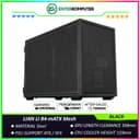 LIAN LI B4-mATX Mesh BLACK - Supports Both Horizontal and Vertical Layouts - USB Type C Included - Free 2Pcs 120mm Slim Fans - foto 1
