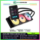 Corsair iCUE LINK TITAN II 360 RX LCD AIO Liquid CPU Cooler - Black - foto 1