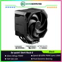 be quiet! Dark Rock 6 - Silent Performance and Compatibility - Easy Mounting Systems for Fans and Heatsink - 1x Silent Wings 135mm PWM fan - foto 1