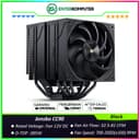 Jonsbo CC90 Screen Display Dual Tower Air Cooler - Black - foto 1
