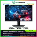 Samsung Odyssey G7 S27FG702EE 27 Inch 4K IPS 180Hz HDR10 Gaming Monitor - foto 1