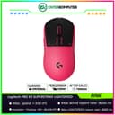 Logitech PRO X3 SUPERSTRIKE LIGHTSPEED Wireless Gaming Mouse - Pink - foto 1