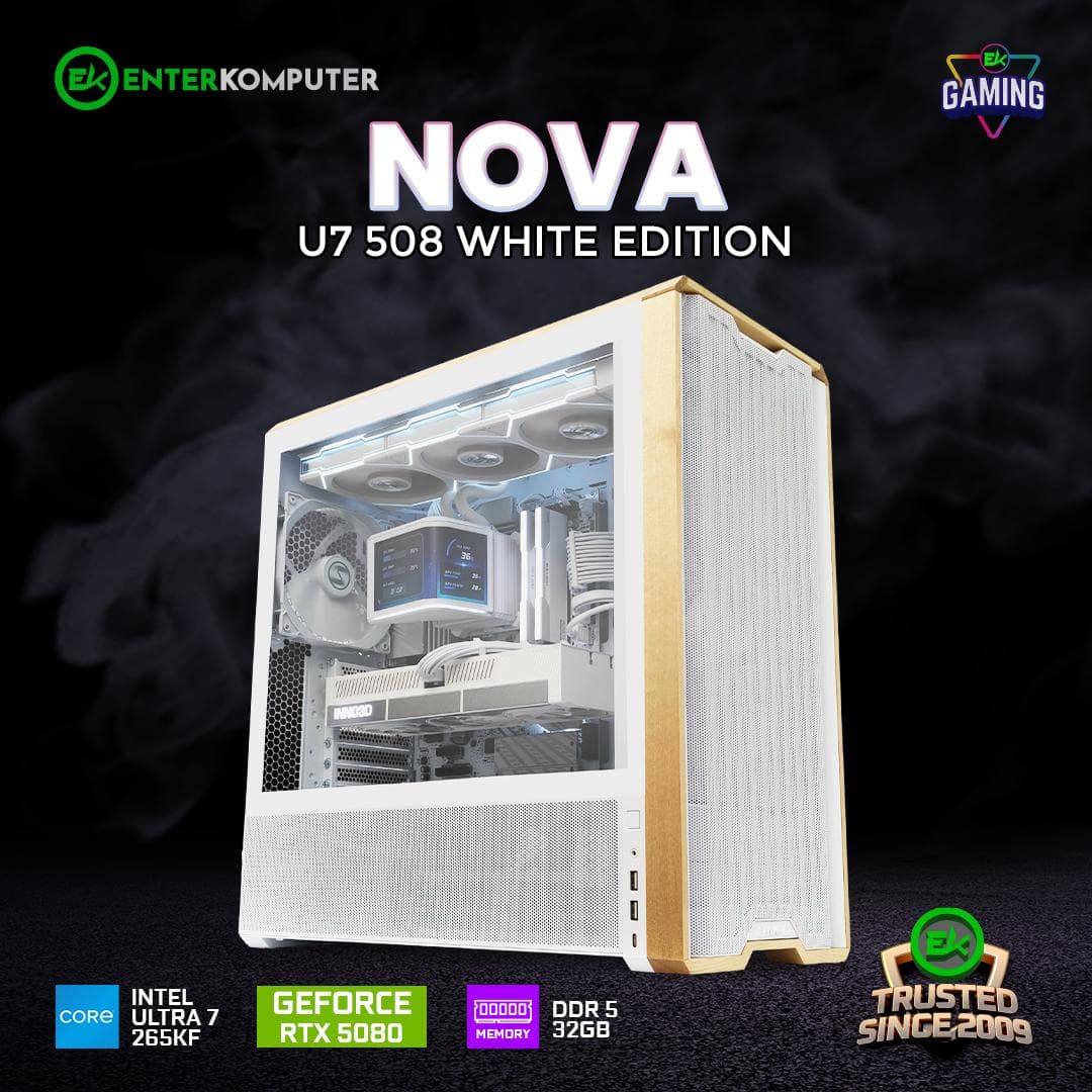 EK Gaming Nova U7 - 508 White Edition - foto 1