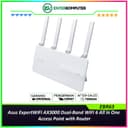Asus ExpertWiFi EBR63 AX3000 Dual-Band WiFi 6 All in One Access Point with Router - foto 1