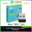 TP-Link AX300 Nano Wi-Fi 6 Wireless USB Adapter - Archer TX1U Nano - foto 1