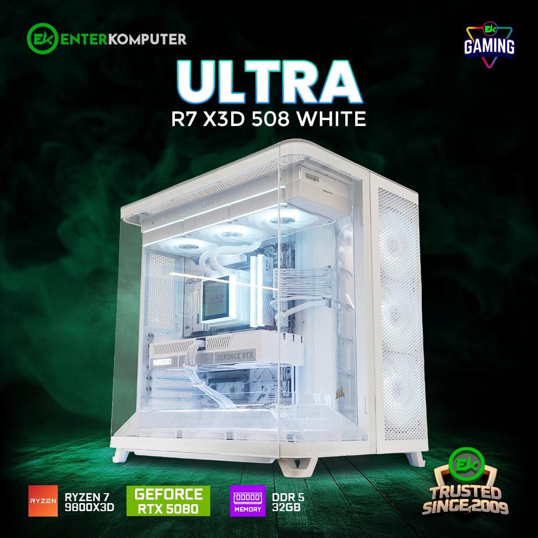 EK Gaming Ultra R7 X3D - 508 White - foto 1