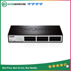 D-Link Switch 24 port 10/100 Mbps, Auto sensing - DES-1024D/C (Metal) - foto 1