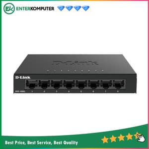 D-Link Desktop 8 Port 10/100/1000 Gigabit Switch - DGS-108GL - foto 1