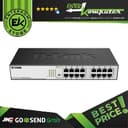 D-Link Desktop 16 Port 10/100/1000 Gigabit Switch - DGS-1016D/C (Metal) - foto 1