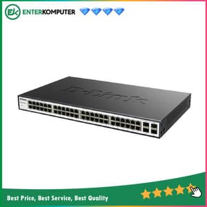 D-Link Desktop 52-Port Gigabit Rackmount Switch - DGS-1052 - foto 1