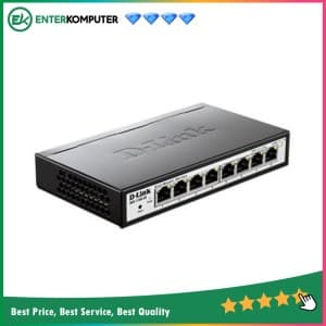 D-Link 8 Port 10/100/1000 ports EasySmart Switch Base-T (UTP) Auto-sensing - DGS-1100-08 - foto 1