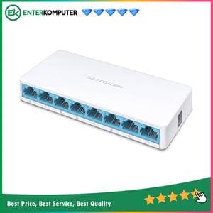 Mercusys 8-Port 10/100Mbps Desktop Switch RJ45 Plastic Case - MS108(EU) - foto 1