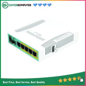 Mikrotik RB960PGS hEX 5Port Gigabit PoE Router - foto 1