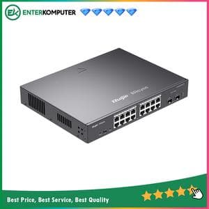 Ruijie RG-ES218GC-P , 16 Port Gigabit + 2 SFP Smart POE+ Switch 240W - foto 1