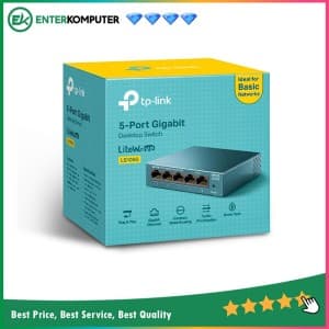 TP - Link 5-Port 10/100/1000Mbps Desktop Network Switch - LS105G - foto 1