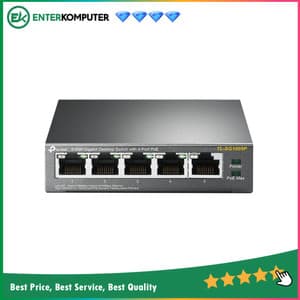 TP - Link Switch 5 Port Gigabit 10/100/1000 + POE - TL-SG1005P - foto 1