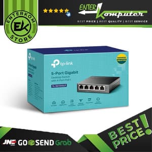 TP - Link 5-Port Gigabit Desktop Switch with 4-Port PoE+ - TL-SG1005LP - foto 1