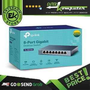 TP - Link Switch 8 Port Gigabit 10/100/1000 - TL-SG108E - foto 1