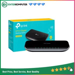 TP - Link Switch 8 Port Gigabit 10/100/1000 - TL-SG1008D (Plastic Case) - foto 1