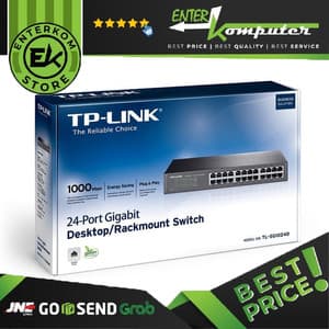 TP - Link Switch 24 Port Gigabit 10/100/1000 RackMount - TL-SG1024D - foto 1