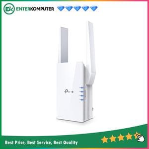 TP - Link AX3000 Dual Band Wi-Fi 6 Range Extender - RE705X - foto 1