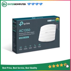 TP - Link AC1350 Wireless Dual Band Gigabit Ceiling Mount Access Point - EAP225 - foto 1