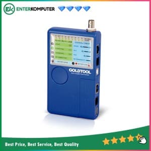 GoldTool Cable Tester RJ45 & RJ11, USB, BNC (TCT-180) - foto 1