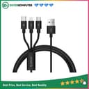 Orico 3 in 1 3A Nylon Braided Charge & Sync Cable 1.2 Meter - UTS-12 - foto 1