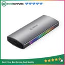 Orico M2R2-G2 Multi-Color Glowing RGB Gaming Style M.2 NVMe SSD Enclosure (10Gbps) - foto 1