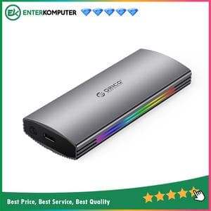 Orico M2R2-G2 Multi-Color Glowing RGB Gaming Style M.2 NVMe SSD Enclosure (10Gbps) - foto 1