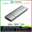 Vention M.2 NVMe SSD Enclosure (USB 3.1 Gen 2-C) Gray Aluminum Alloy Type - KPGH0 - foto 1