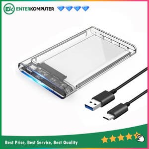 Orico 2139C3 Type-C Hard Drive Enclosure 2.5" USB 3.1 Transparant - foto 1