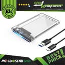 Orico 2139C3-G2 Type-C Hard Drive Enclosure 2.5" USB 3.1 Transparant - foto 1