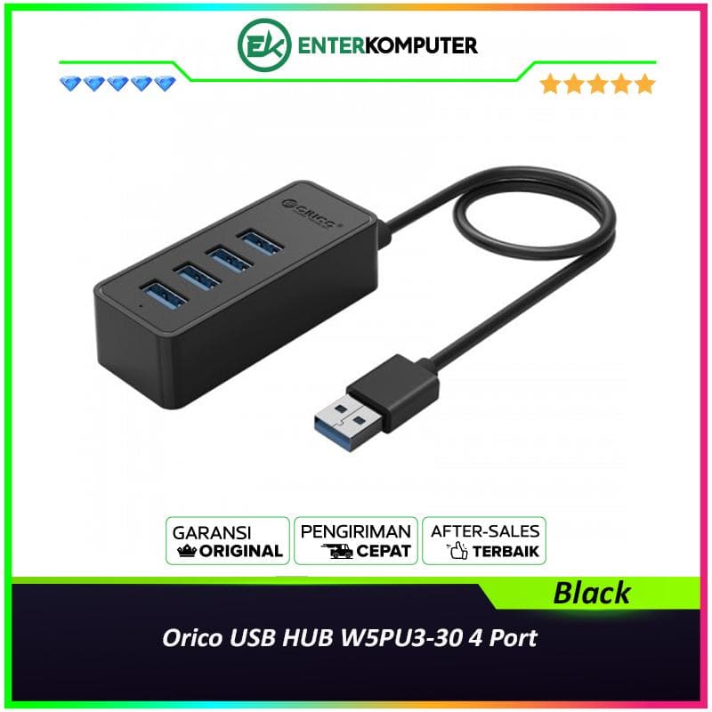 Orico USB HUB W5PU3-30 4 Port - foto 1