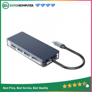 Orico WB-6TS Type C To Multi-Function HUB Transparent - foto 1