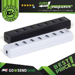 Orico USB HUB H7013-U3-V1 7 Port USB 3.0 Super Speed + Adaptor - foto 1