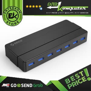 Orico USB HUB H7928-U3-BK 7 Port USB 3.0 With US Plug - foto 1