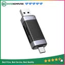 Orico CD2D-AC3 2in1 TF SD Dual Port USB3.0 Dual Head Card Reader - foto 1