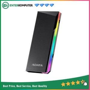 ADATA EC700G M.2 PCIe/SATA SSD Enclosure with RGB Lighting - AEC700GU32G2-CGY - foto 1