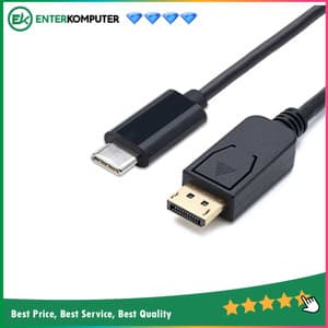 Kabel USB 3.1 Type C To Display Port 1.2 UHD 4K x 2K 60Hz 1 Meter (HINEIGHT(H8)) - H8-TCDP18K - foto 1