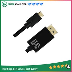Kabel USB 3.1 Type C To Display Port 1.2 UHD 4K x 2K 60Hz 2 Meter (HINEIGHT(H8)) - H8-TCDP28K - foto 1