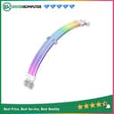 1STPLAYER CC RGB Cable (6+2) 8PIN x2 - NC2-8P WHITE - Double Sided Lighting - Support 5v RGB Sync with Motherboard (ARGB) - foto 1