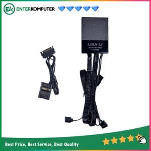 LIAN LI UNI HUB 12TL-CONT3B BLACK - TL Series Controller - The Controller for UNI FAN TL & TL LCD Fans - foto 1