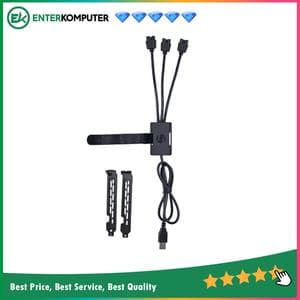 LIAN LI PW-U2TPAB BLACK - USB 2.0 1-to-3 Hub (Type A Male Port) - foto 1