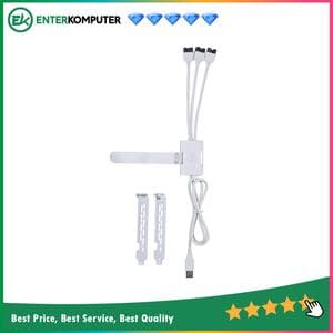 LIAN LI PW-U2TPAW WHITE - USB 2.0 1-to-3 Hub (Type A Male Port) - foto 1